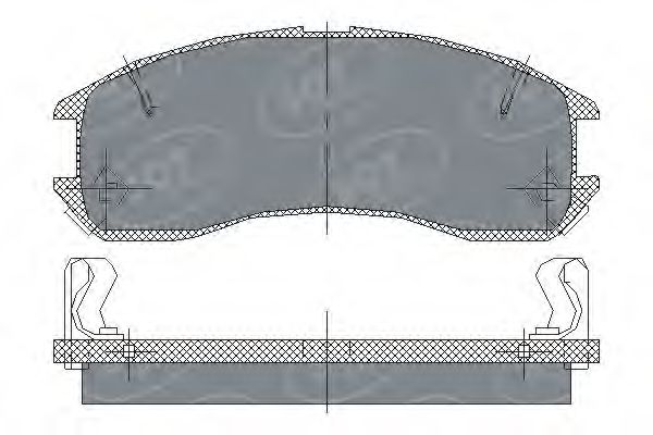 Тормозные колодки SCT SP 149 PR