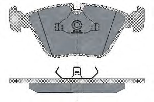 Тормозные колодки SCT SP 152 PR