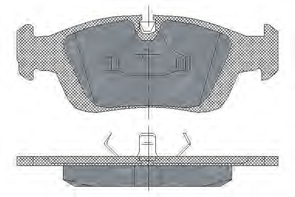 Тормозные колодки SCT SP 164 PR