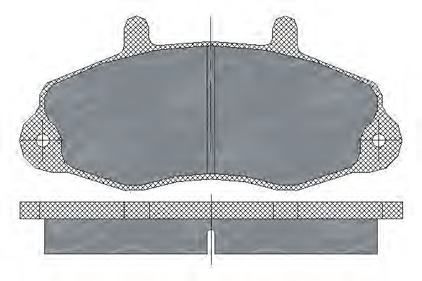 Тормозные колодки SCT SP 173 PR