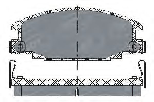 Тормозные колодки SCT SP 174 PR