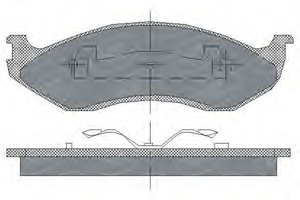 Тормозные колодки SCT SP 181 PR