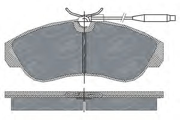Тормозные колодки SCT SP 183 PR