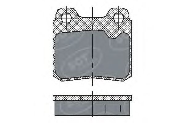 Тормозные колодки SCT SP 193 PR