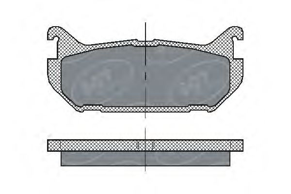 Тормозные колодки SCT SP 197 PR
