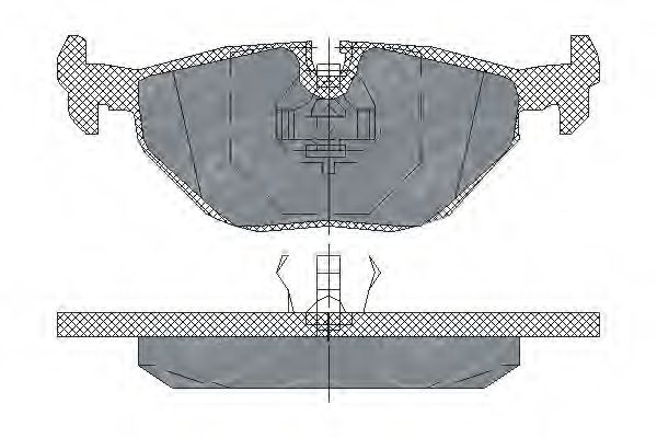 Тормозные колодки SCT SP 198 PR