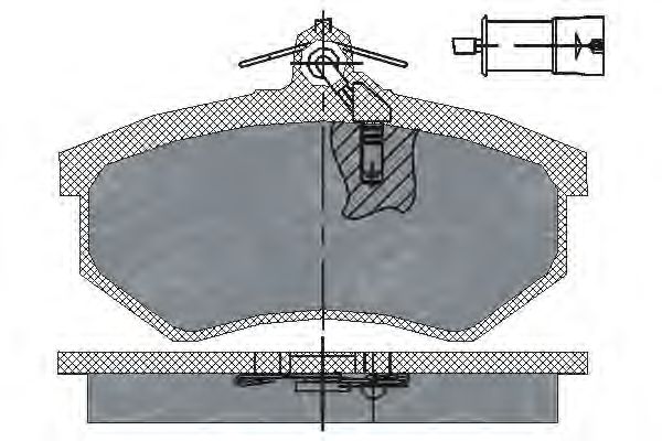 Тормозные колодки SCT SP 199 PR