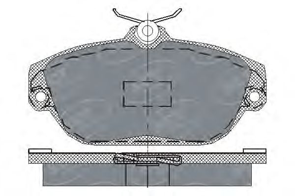 Тормозные колодки SCT SP 201 PR