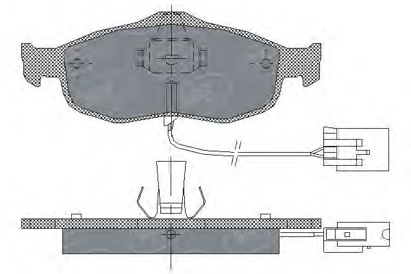 Тормозные колодки SCT SP 204 PR
