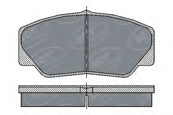 Тормозные колодки SCT SP 206 PR