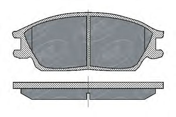 Тормозные колодки SCT SP 207 PR