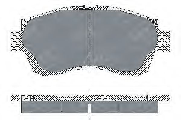 Тормозные колодки SCT SP 209 PR