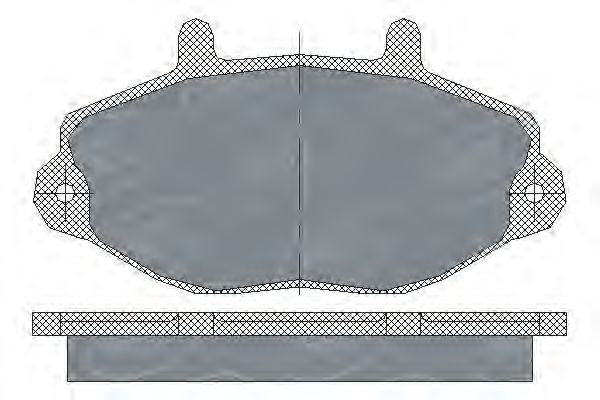 Тормозные колодки SCT SP 223 PR