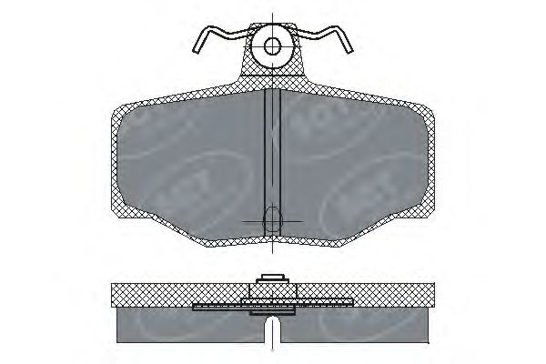 Тормозные колодки SCT SP 224 PR