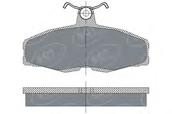 Тормозные колодки SCT SP 225 PR