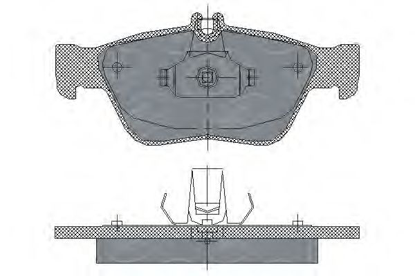 Тормозные колодки SCT SP 226 PR