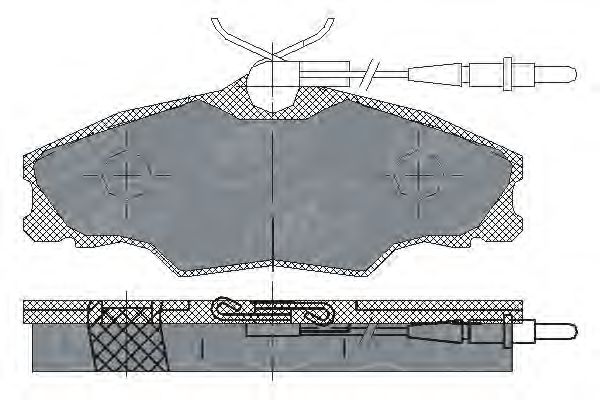 Тормозные колодки SCT SP 228 PR