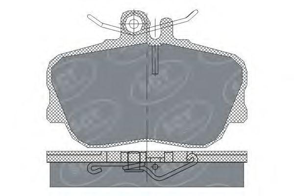 Тормозные колодки SCT SP 234 PR