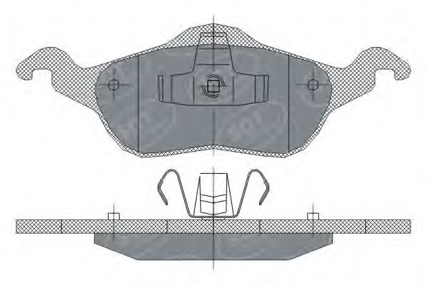 Тормозные колодки SCT SP 237 PR