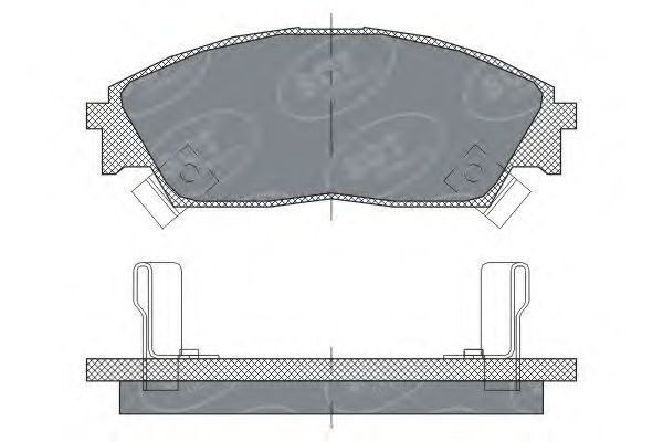 Тормозные колодки SCT SP 238 PR