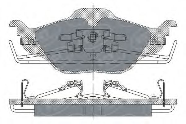 Тормозные колодки SCT SP 241 PR