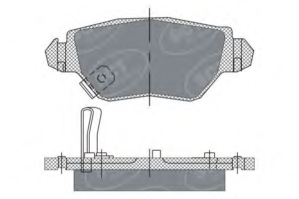 Тормозные колодки SCT SP 242 PR