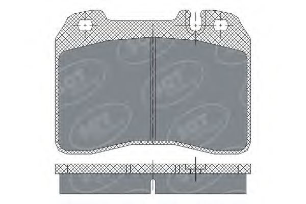 Тормозные колодки SCT SP 249 PR