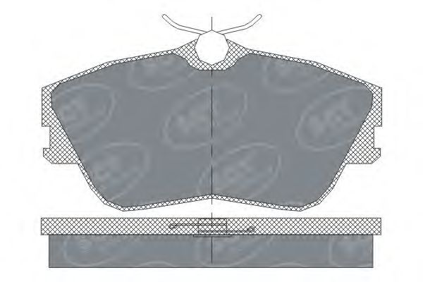 Тормозные колодки SCT SP 250 PR