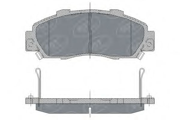 Тормозные колодки SCT SP 253 PR