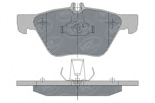 Тормозные колодки SCT SP 254 PR