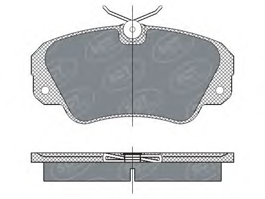 Тормозные колодки SCT SP 287 PR