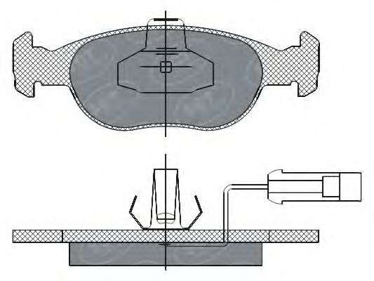 Тормозные колодки SCT SP 291 PR