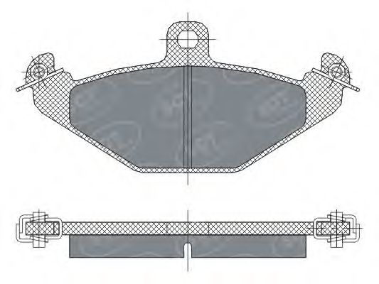 Тормозные колодки SCT SP 298 PR