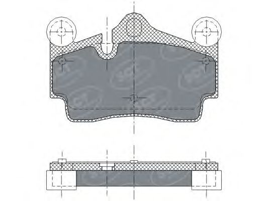 Тормозные колодки SCT SP 276 PR