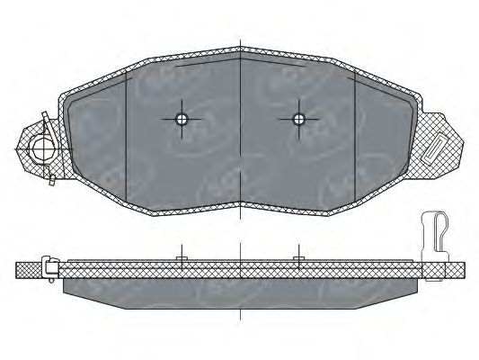 Тормозные колодки SCT SP 281 PR