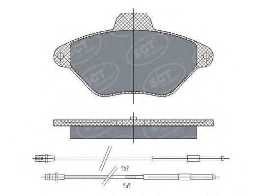 Тормозные колодки SCT SP 299 PR