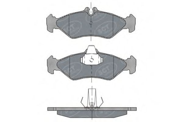 Тормозные колодки SCT SP 301 PR