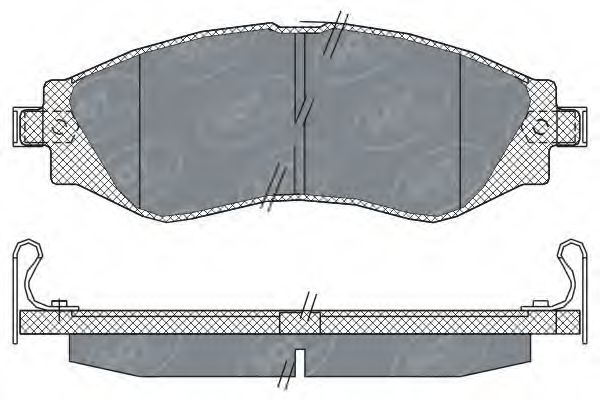 Тормозные колодки SCT SP 310 PR