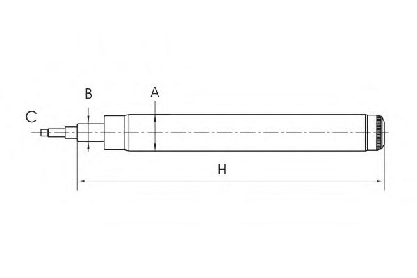 Амортизатор SCT Z 8612