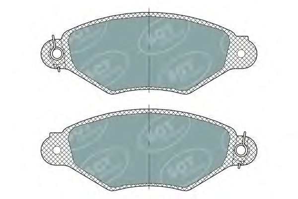 Тормозные колодки SCT SP 312 PR
