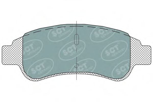 Тормозные колодки SCT SP 314 PR
