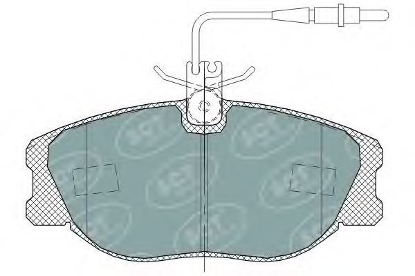 Тормозные колодки SCT SP 317 PR