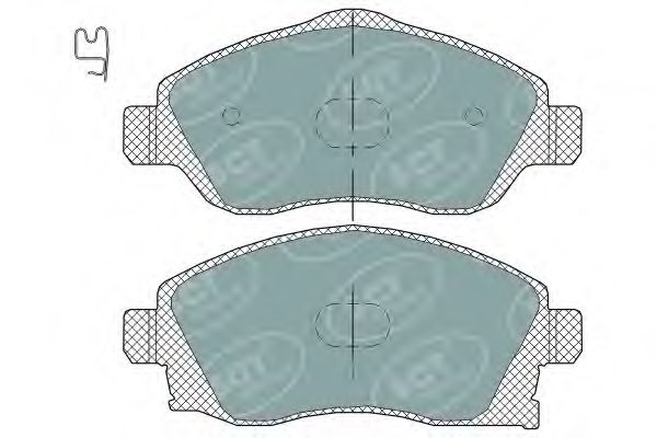 Тормозные колодки SCT SP 320 PR