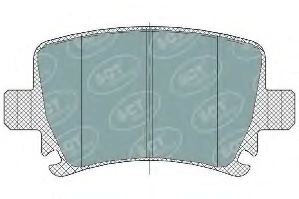 Тормозные колодки SCT SP 321 PR