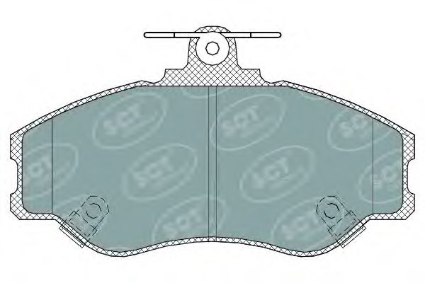Тормозные колодки SCT SP 323 PR
