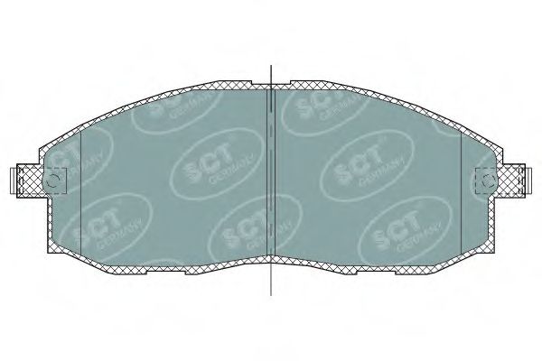 Тормозные колодки SCT SP 324 PR