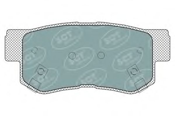 Тормозные колодки SCT SP 326 PR