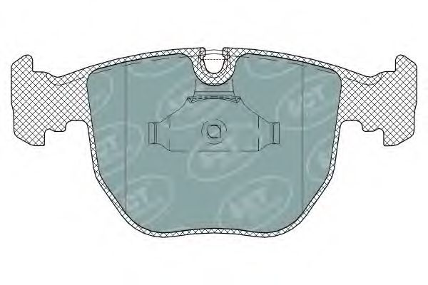 Тормозные колодки SCT SP 327 PR