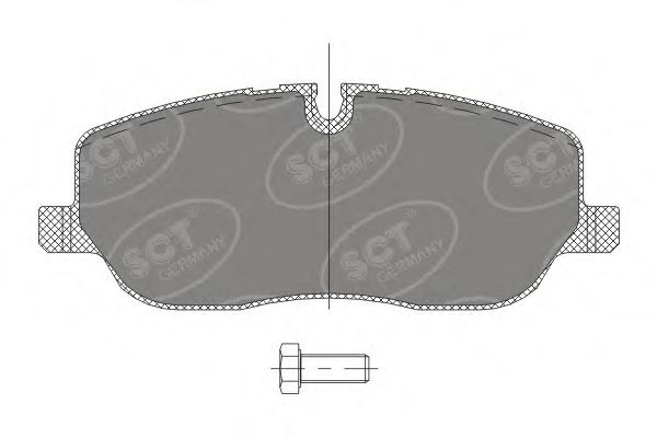 Тормозные колодки SCT SP 329 PR