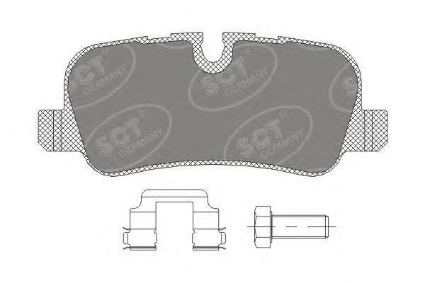 Тормозные колодки SCT SP 330 PR